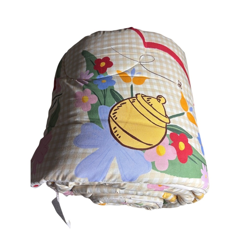 Full/Queen 3-Piece Comforter Set - Cream Floral